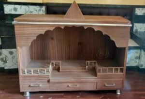 Read more about the article wooden mandir for home