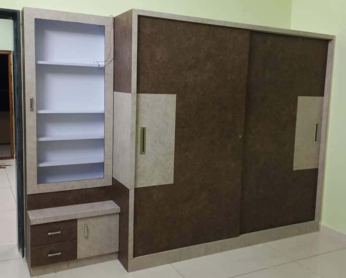 wardrobe with sliding door