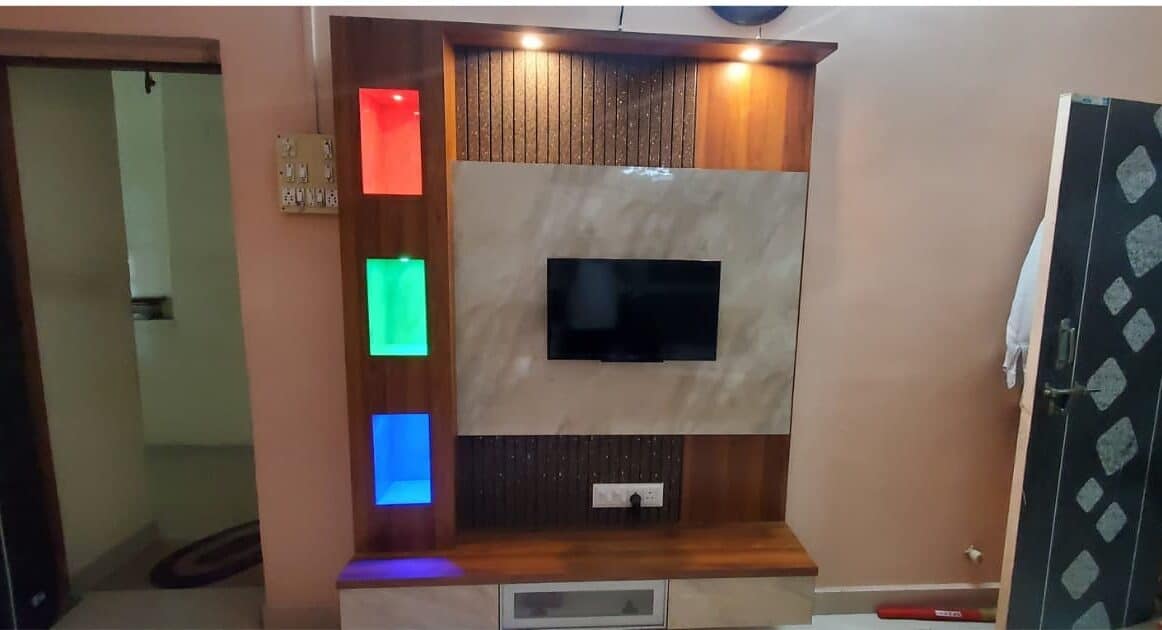 Read more about the article best tv unit with louvers design