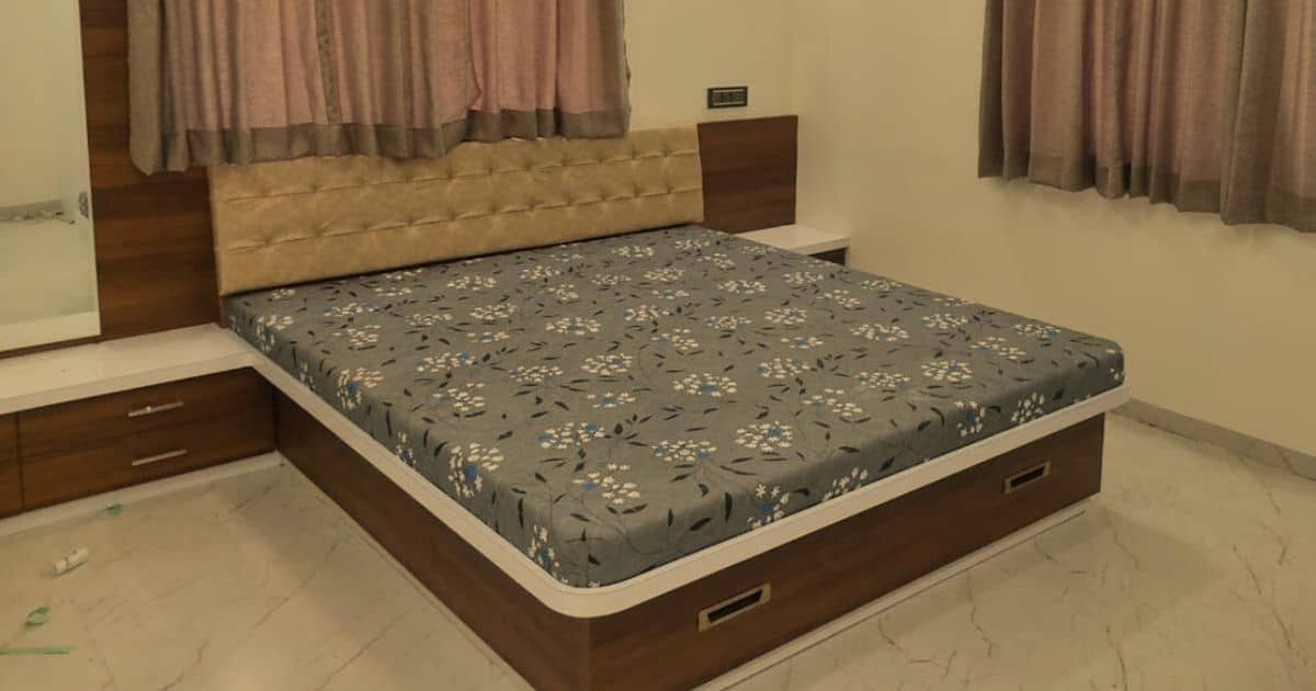 double bed room home design