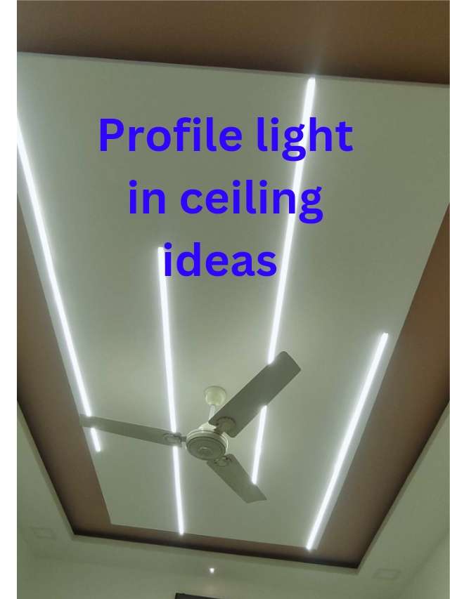 profile light in ceiling