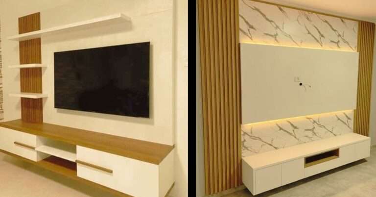 main hall modern tv unit design