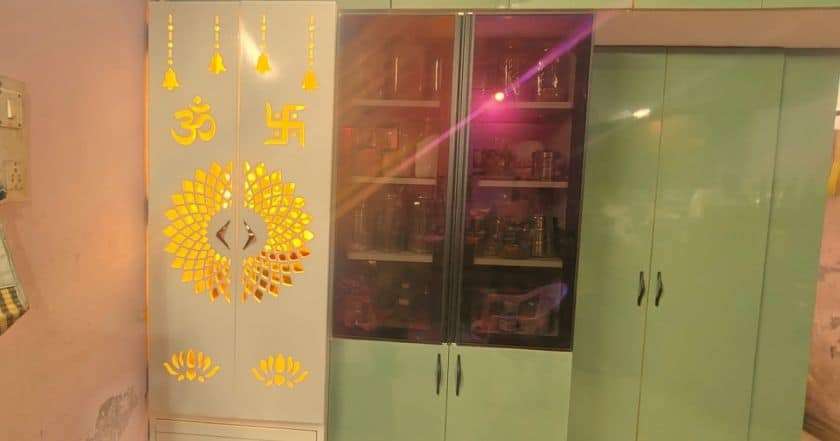 Pooja mandir door 